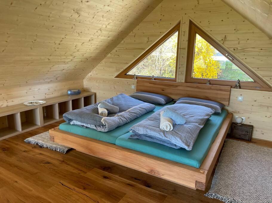 Zweistoeckiges Natur-Holzhaus Mit Berg- & Seesicht Horgenzell Kültér fotó