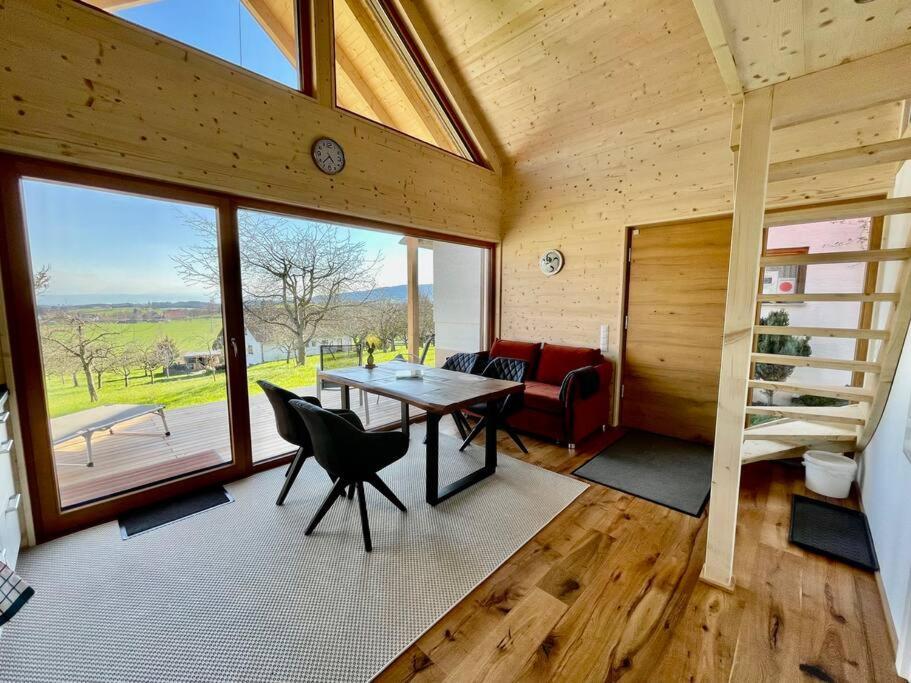 Zweistoeckiges Natur-Holzhaus Mit Berg- & Seesicht Horgenzell Kültér fotó
