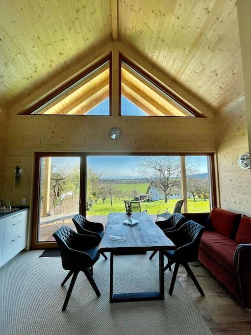 Zweistoeckiges Natur-Holzhaus Mit Berg- & Seesicht Horgenzell Kültér fotó